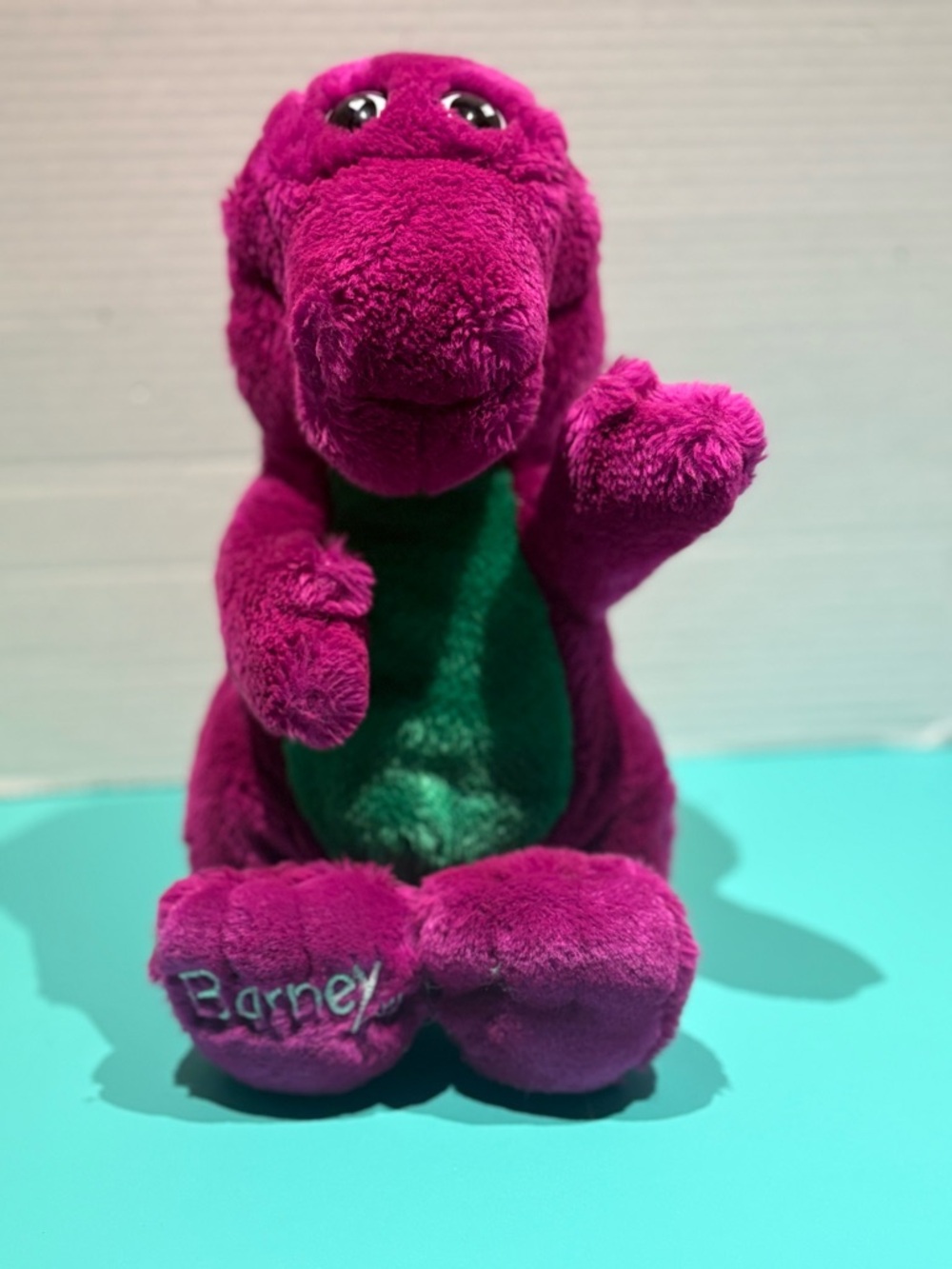 Vintage 1992 Barney The Dinosaur Plush 12” Lyons Stuffed Animal